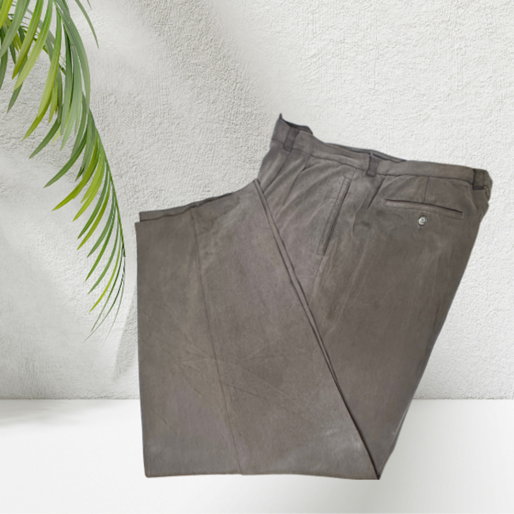Tommy Bahama Pants Mens Pleated Silk